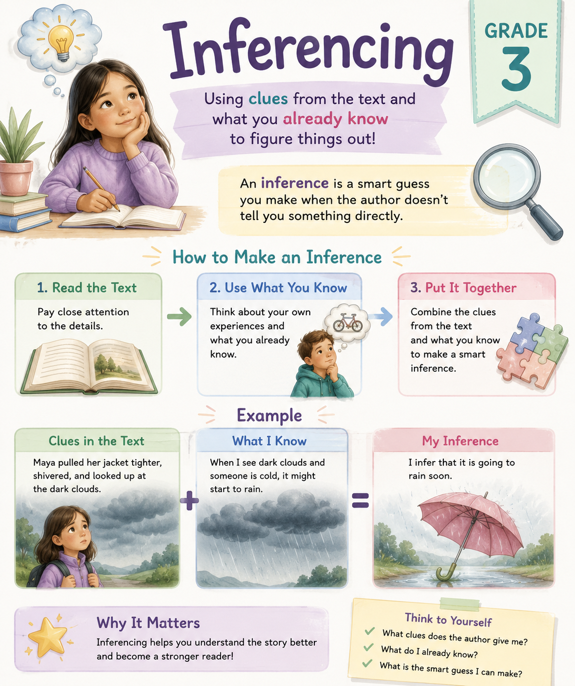Preview of Inferencing — Grade 3